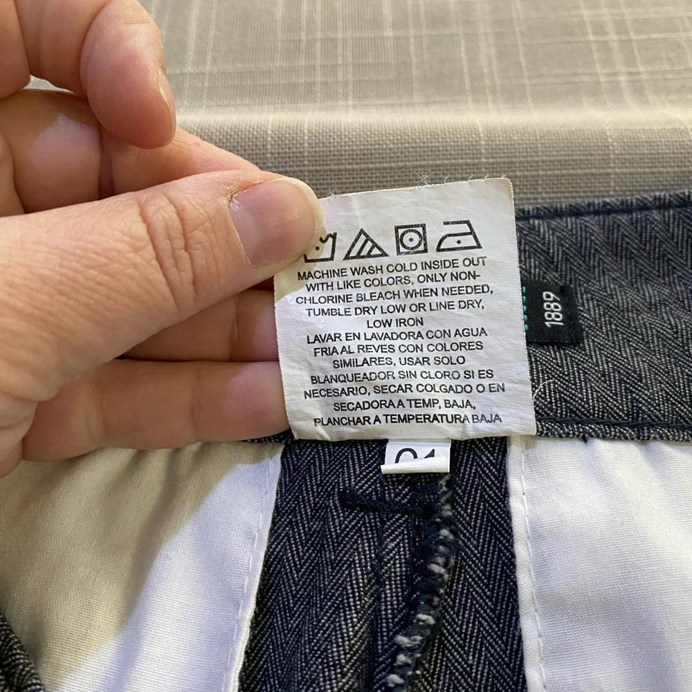 Lee Relaxed Fit Slacks- women’s size 8 - Picture 5 of 13